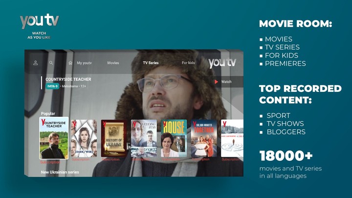 youtv - for AndroidTV screenshot image 12_Popularmodapk.com