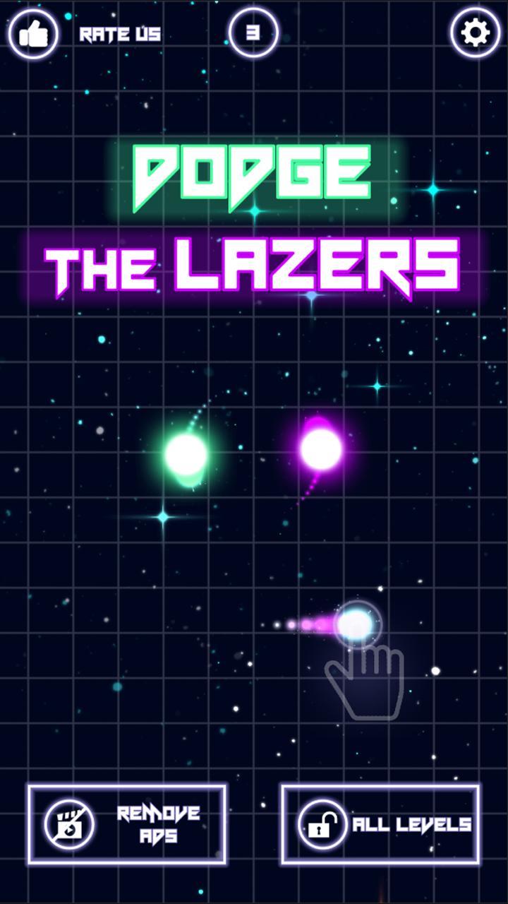 Dodge The Lazers screenshot image 1_Popularmodapk.com