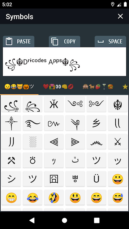 Cool text and symbols screenshot image 10_Popularmodapk.com