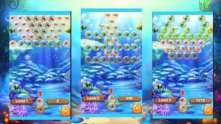 Turtle Bubbles screenshot image 4_Popularmodapk.com