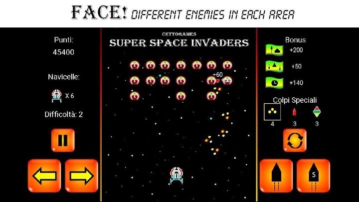 Space Invaders: Super Space screenshot image 3_Popularmodapk.com