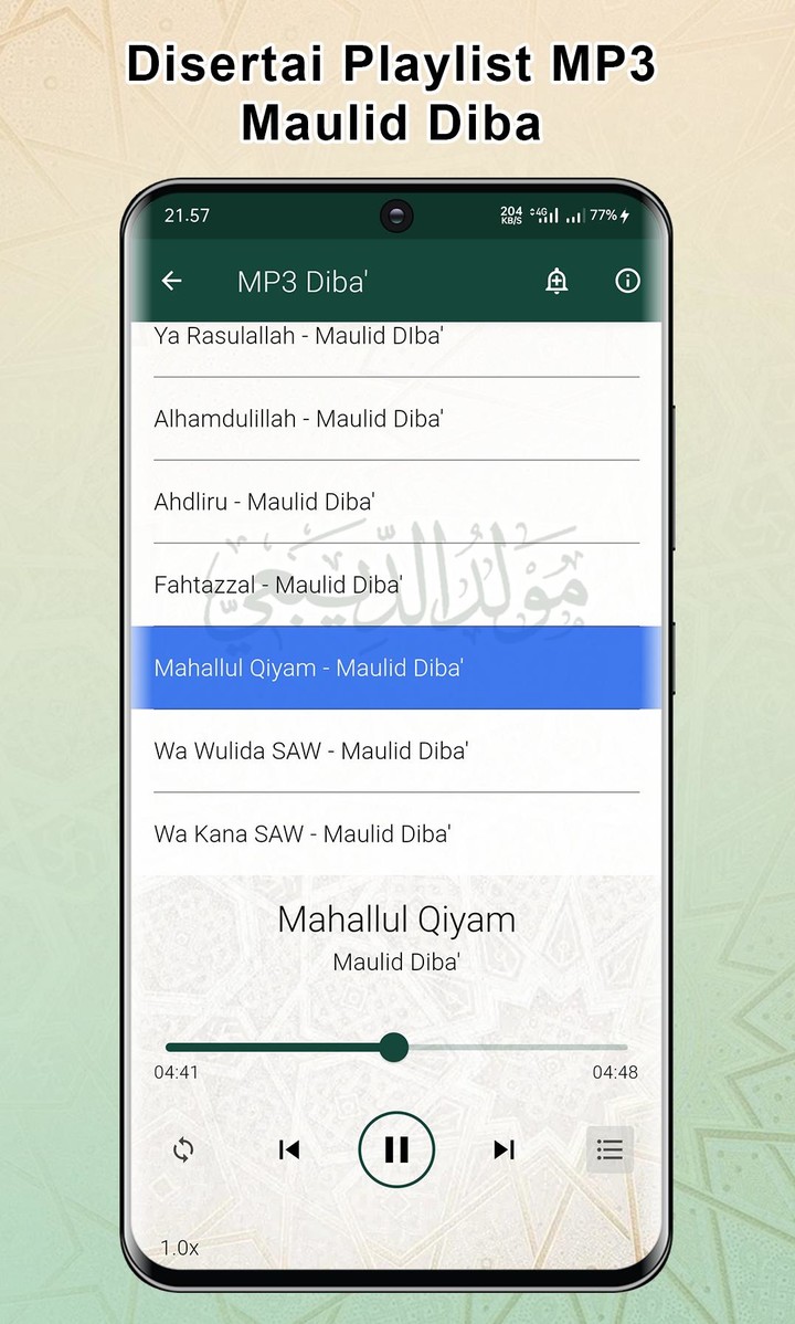 Maulid Diba Lengkap (Teks+MP3) screenshot image 3_Popularmodapk.com
