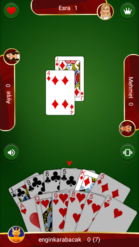 Batak - Tekli, Eşli, Koz Maça screenshot image 5_Popularmodapk.com