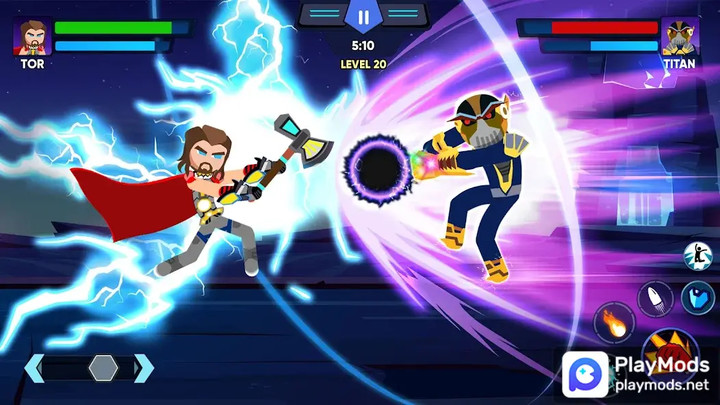 Super Stickman Fighting Battle<span>(Stupid enemy)</span> screenshot image 3_Popularmodapk.com