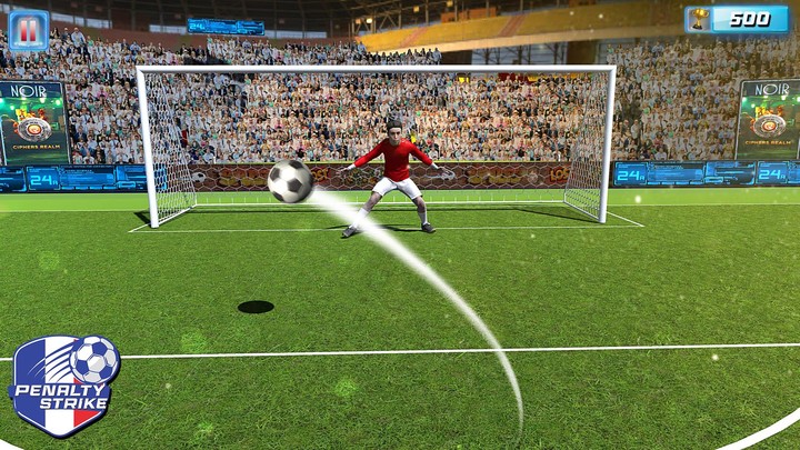 Penalty Kick: Soccer Strike 3D screenshot image 1_Popularmodapk.com