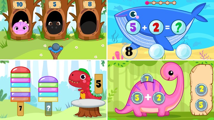 Math Games Kids Learn Addition screenshot image 3_Popularmodapk.com