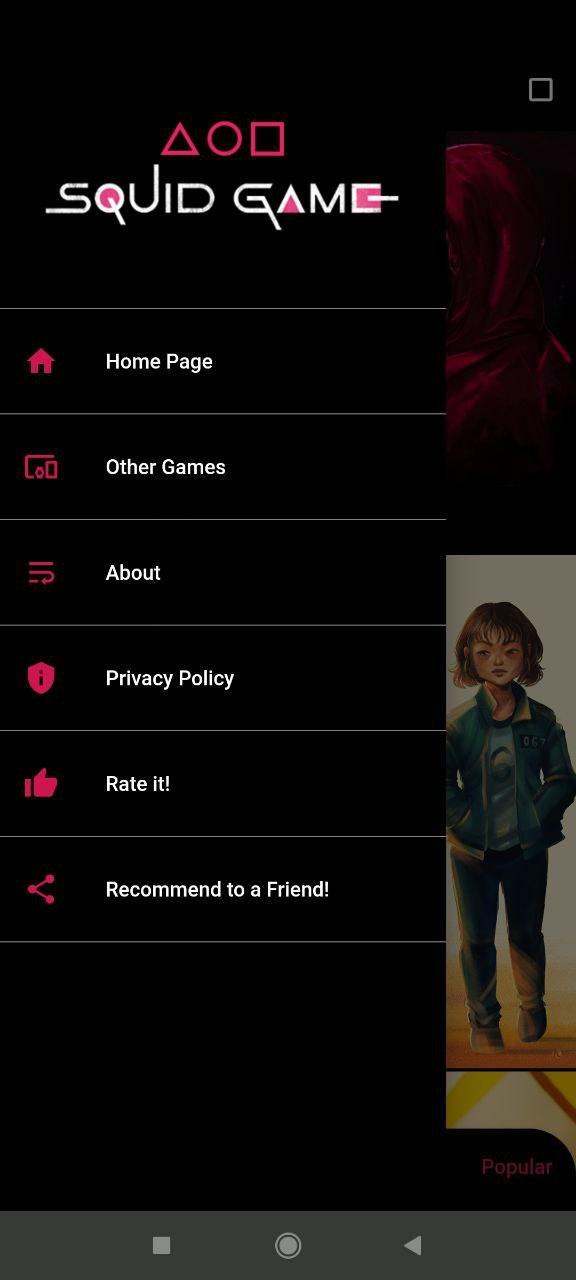 Squid Game Wallpapers Ultra HD screenshot image 3_Popularmodapk.com