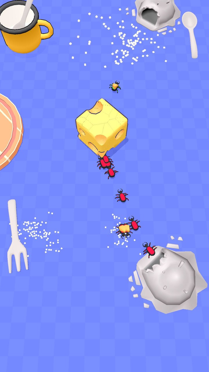 Hungry Battle Bugs screenshot image 1_Popularmodapk.com