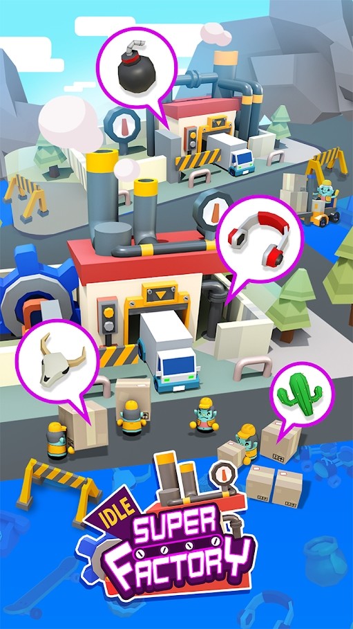 Idle Super Factory (Unlimited Gold) screenshot image 2_Popularmodapk.com