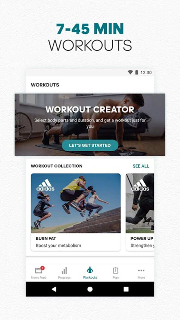 Adidas Training app<span>(Unlocked)</span> screenshot image 4_Popularmodapk.com