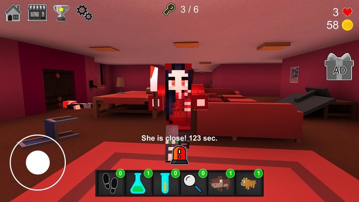 Night Horror In The Pink House screenshot image 5_Popularmodapk.com