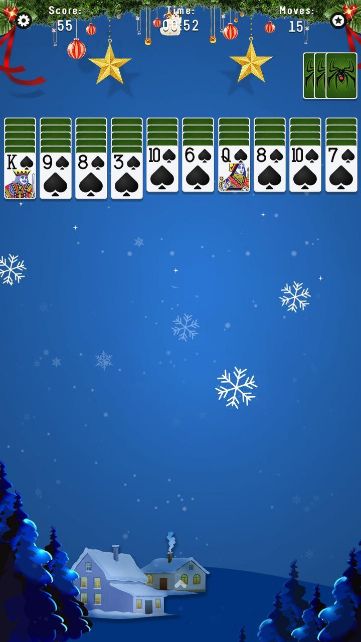 Spider Solitaire screenshot image 1_Popularmodapk.com