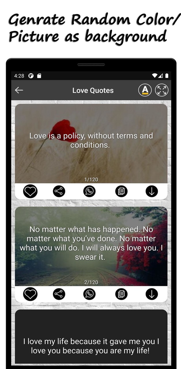 Quotes Saying and Status Saver screenshot image 6_Popularmodapk.com
