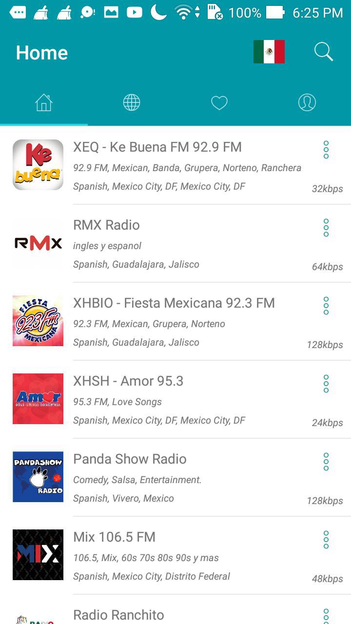 Radio Mexico - Radio FM screenshot image 6_Popularmodapk.com
