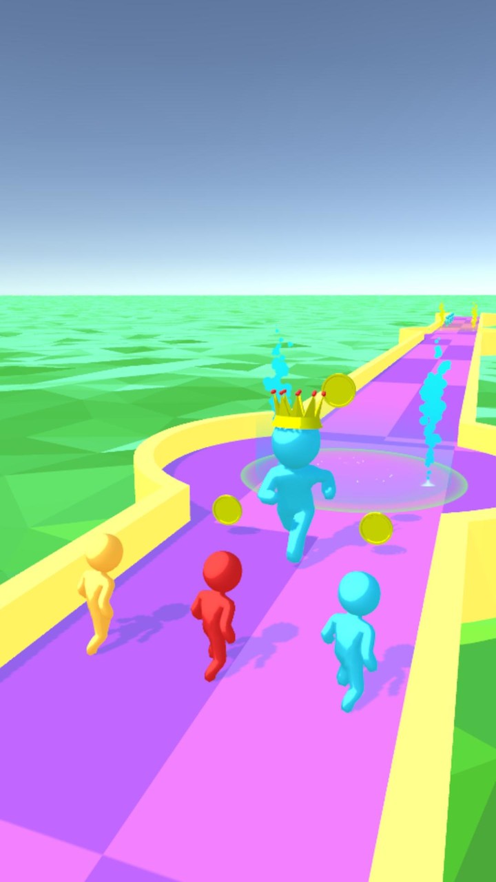 Color trail king rush screenshot image 1_Popularmodapk.com