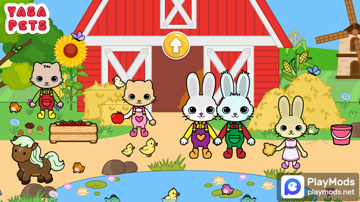 Yasa Pets Farm<span>(No Ads)</span> screenshot image 1_Popularmodapk.com
