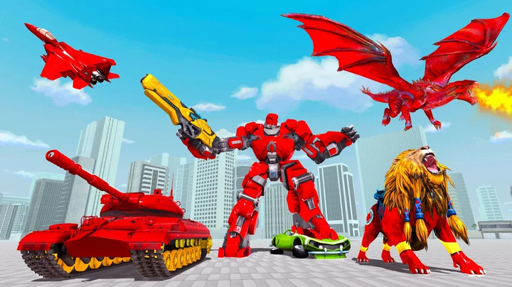 Tank Robot Multi Transform Car<span>(Unlimited money)</span> screenshot image 2_Popularmodapk.com