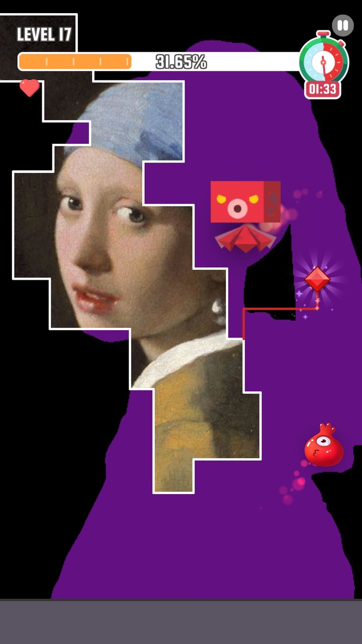 Qix Panic - Draw Lines screenshot image 3_Popularmodapk.com