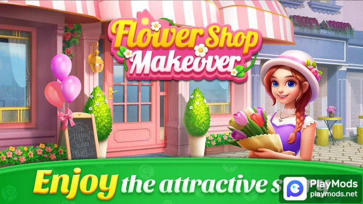 Flower Shop Makeover<span>(Unlimited gold)</span> screenshot image 5_Popularmodapk.com