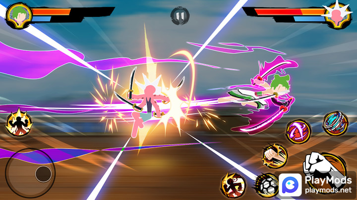Stickman Pirates Fight<span>(Unlimited Golds/Crystal)</span> screenshot image 3_Popularmodapk.com