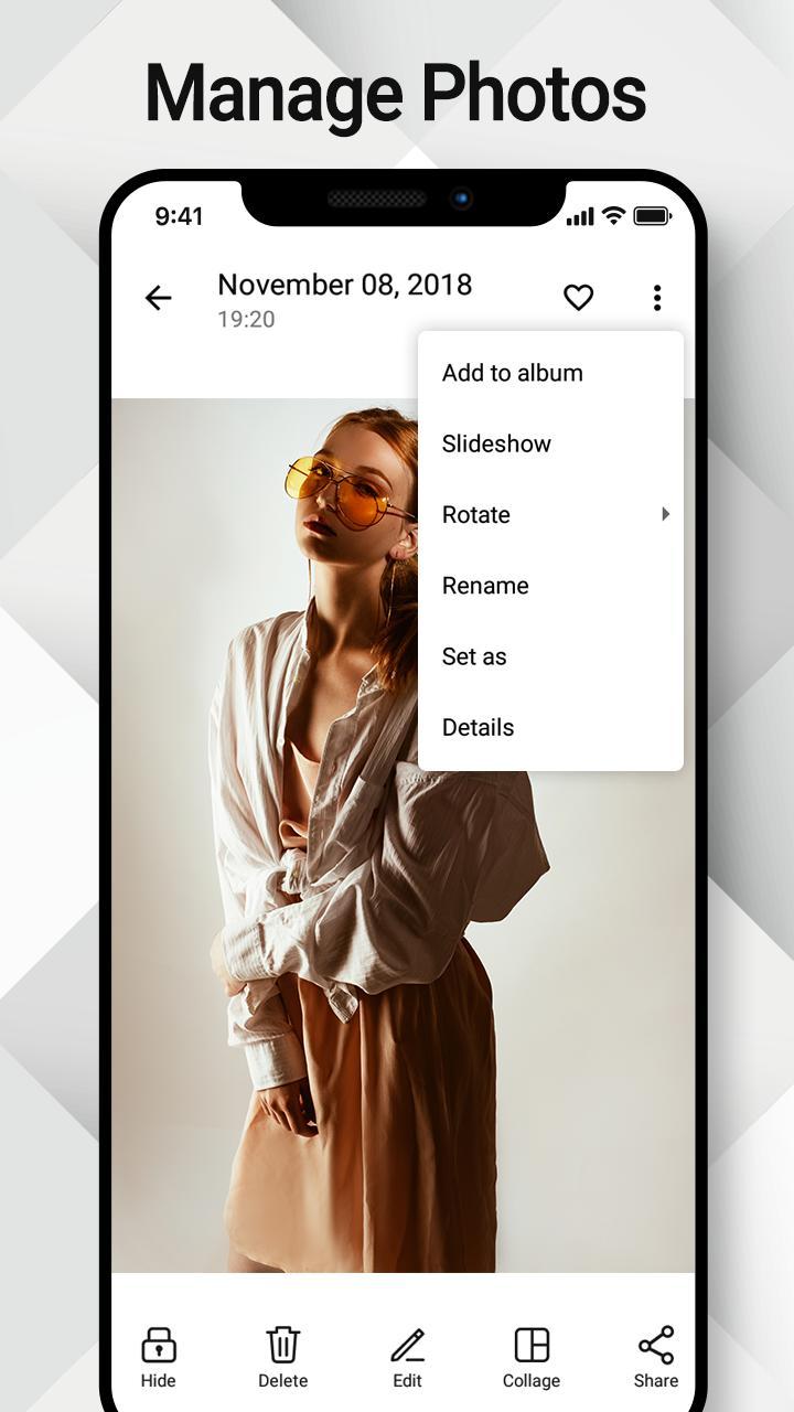 Gallery - Photo Album & Gallery Slideshow screenshot image 1_Popularmodapk.com