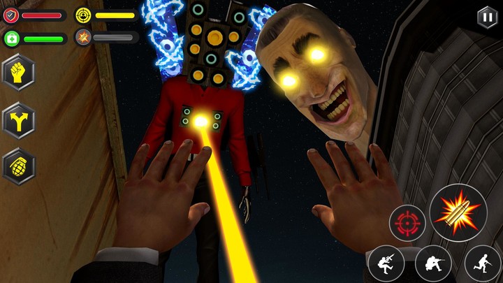 Toilet Monster Survival Shoot screenshot image 3_Popularmodapk.com