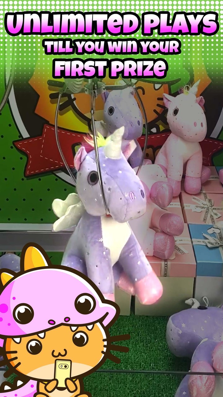 DinoMao Real Claw Machine Game screenshot image 3_Popularmodapk.com