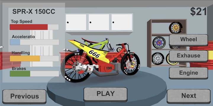 Indonesia Drag Bike Racing 3D screenshot image 6_Popularmodapk.com