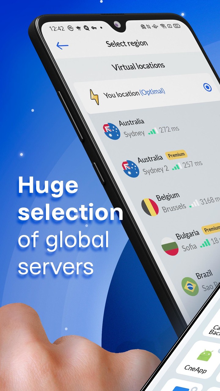 HQ VPN - High Quality VPN screenshot image 7_Popularmodapk.com