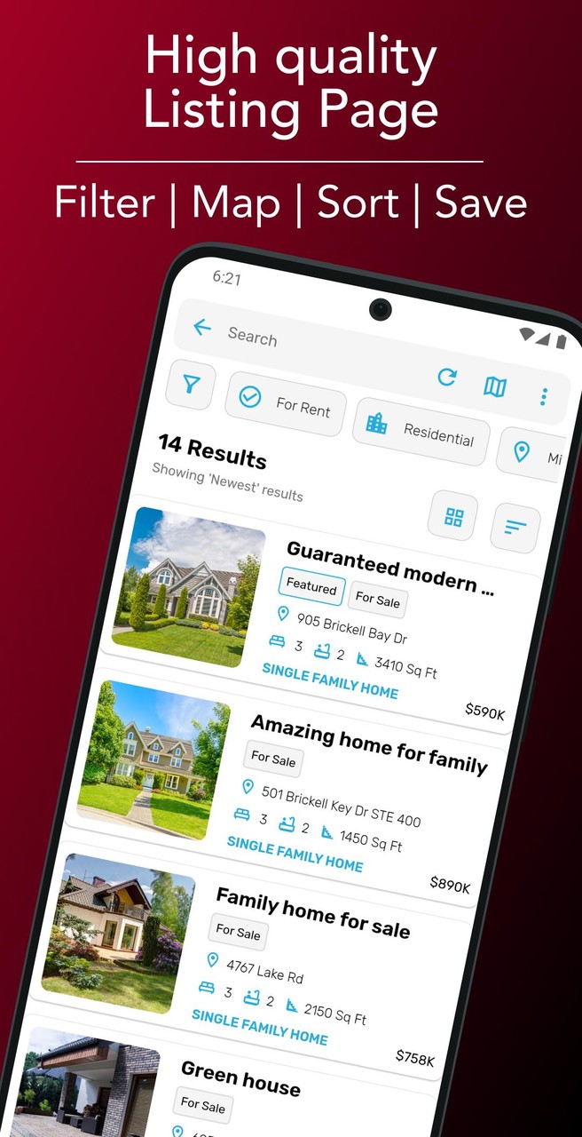 Houzi - app for Houzez screenshot image 3_Popularmodapk.com