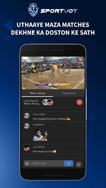 SportVot: India’s Live Sports TV screenshot image 14_Popularmodapk.com