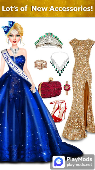 Fashion Game Dress up & Makeup<span>(No Ads)</span> screenshot image 1_Popularmodapk.com