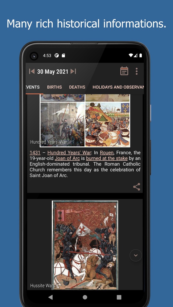Today in History: what happened today in history? screenshot image 2_Popularmodapk.com