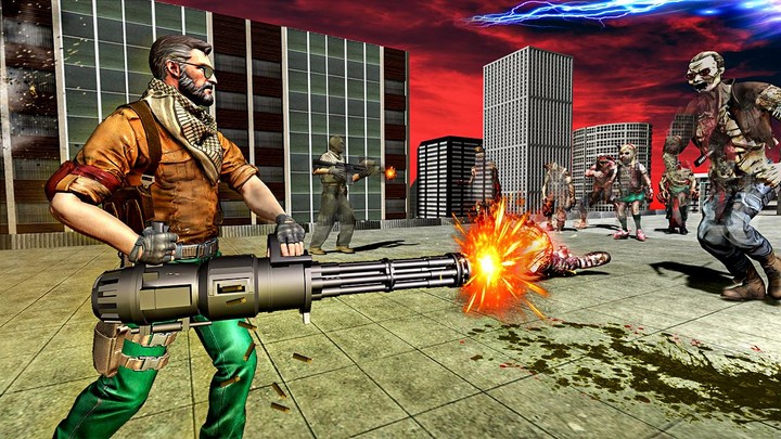 Zombie Killer Shooting Games screenshot image 1_Popularmodapk.com