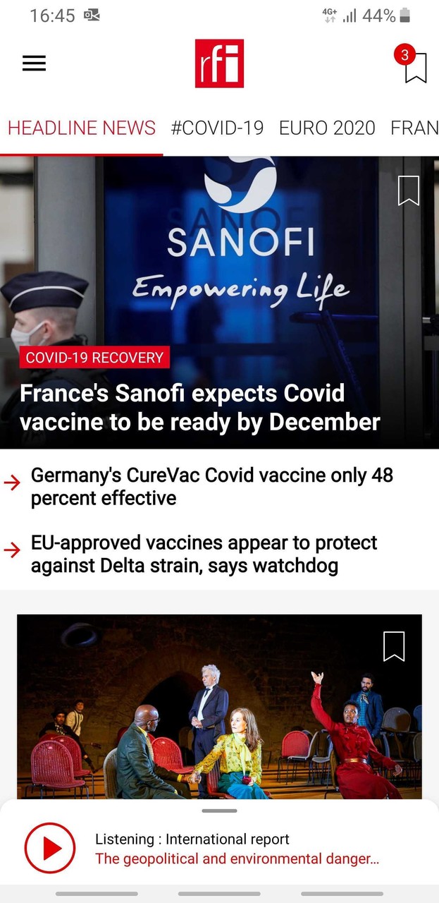 Radio France Internationale screenshot image 1_Popularmodapk.com