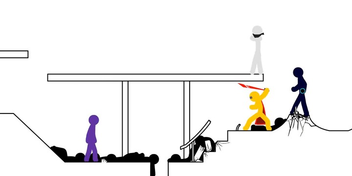 Stickman Gang War:Street Fight screenshot image 3_Popularmodapk.com