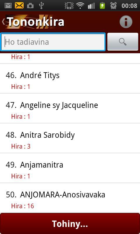 Tononkira Malagasy Misy Code screenshot image 7_Popularmodapk.com