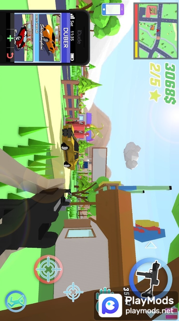 Dude Theft Wars<span>(Mod Menu)</span> screenshot image 3_Popularmodapk.com