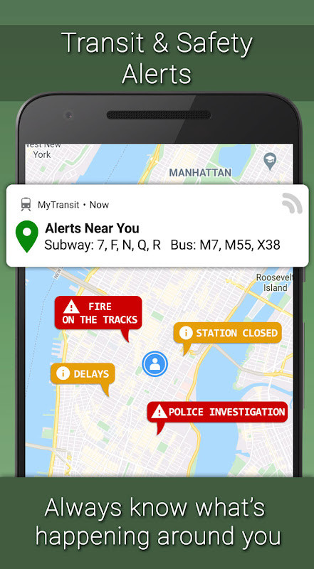 MyTransit NYC Subway, MTA Bus, LIRR & Metro North screenshot image 4_Popularmodapk.com