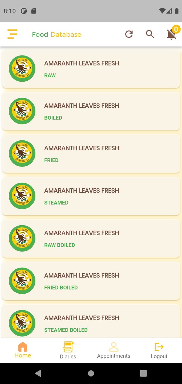 My Plate Meal Tracker screenshot image 6_Popularmodapk.com