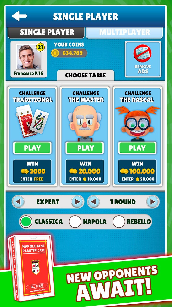 Scopa Dal Negro screenshot image 4_Popularmodapk.com