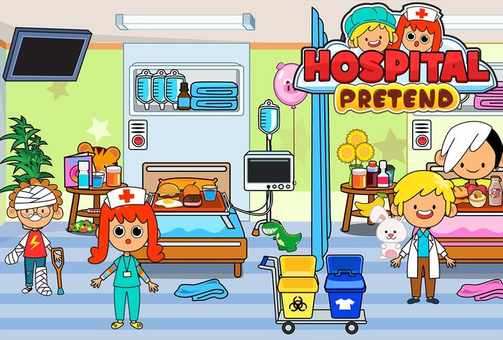 My Pretend Hospital Town Life screenshot image 1_Popularmodapk.com