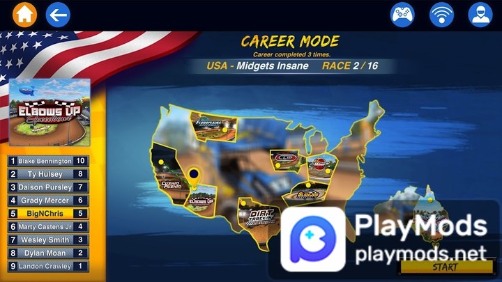 Dirt Trackin Sprint Cars<span>(Advanced Unlock)</span> screenshot image 5_Popularmodapk.com