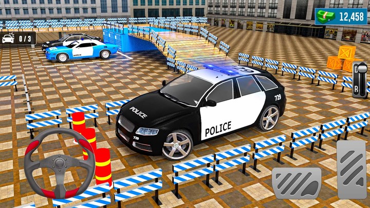 Police Car Parking Car Games screenshot image 3_Popularmodapk.com
