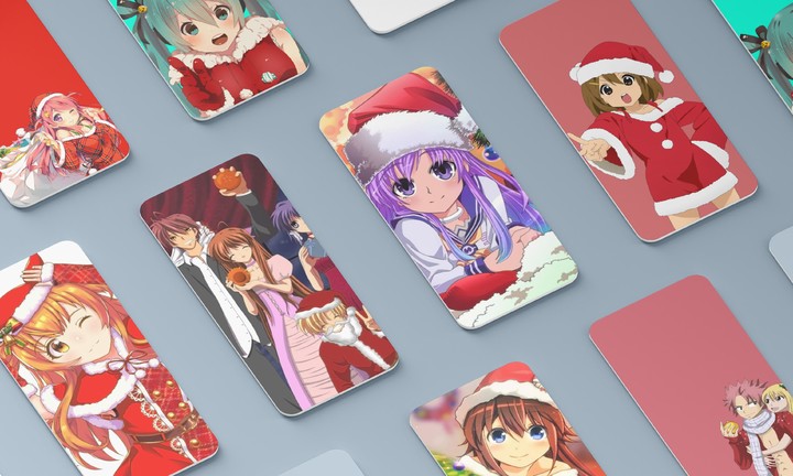 Christmas Anime wallpaper 4K screenshot image 6_Popularmodapk.com