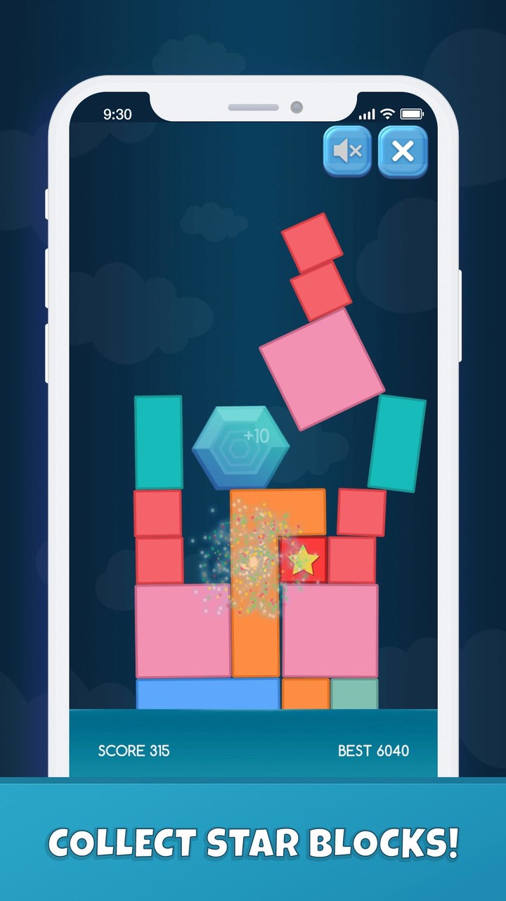 Hexagonal Fall King screenshot image 5_Popularmodapk.com