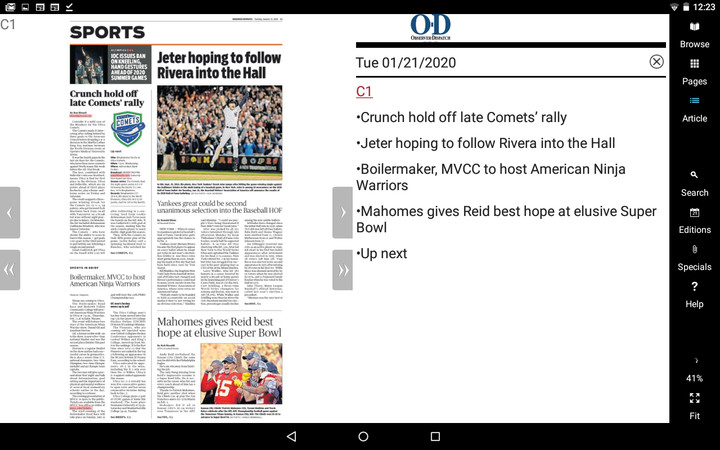 Utica Observer-Dispatch Print screenshot image 2_Popularmodapk.com