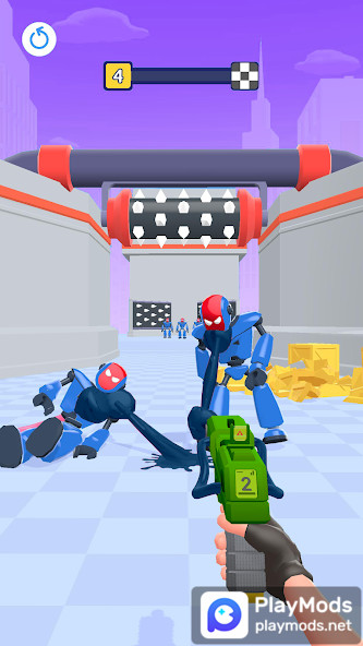Tear Them All: Robot fighting<span>(No Ads)</span> screenshot image 5_Popularmodapk.com
