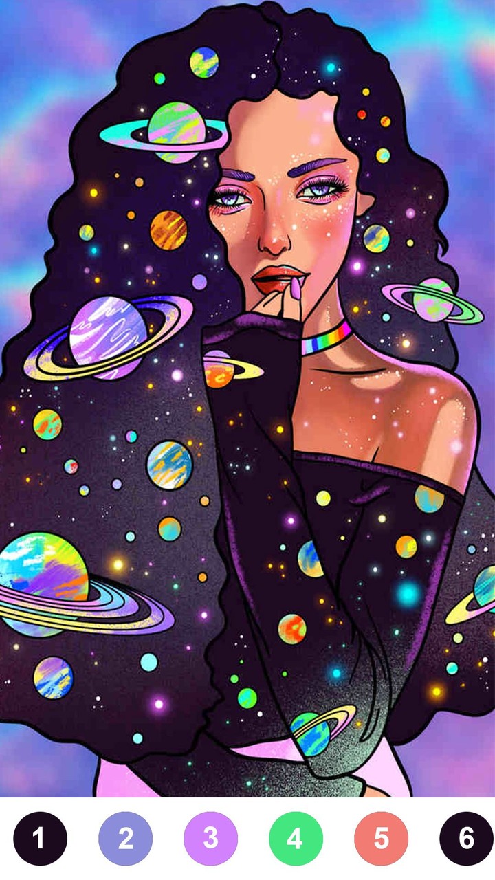 Painting by Number - Coloring screenshot image 7_Popularmodapk.com