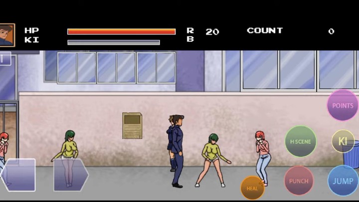 College Brawl Girl I screenshot image 2_Popularmodapk.com